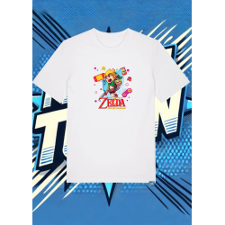 Camiseta Blanca Link Zelda The Wind Waker | camiseta anime