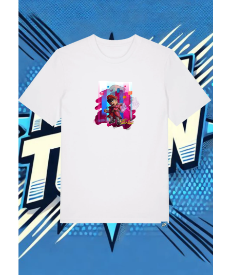 Camiseta Blanca M.bison Street Figther | camiseta anime