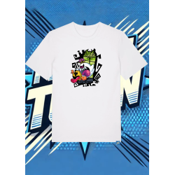 Camiseta Blanca Pacman | camiseta anime