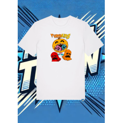 Camiseta Blanca Pacman | camiseta anime