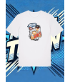 Camiseta Blanca Ryu Street Figther | camiseta anime