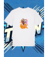 Camiseta Blanca Sagat Street Figther | camiseta anime