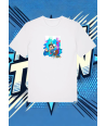 Camiseta Blanca Street Figther Chung Li | camiseta anime