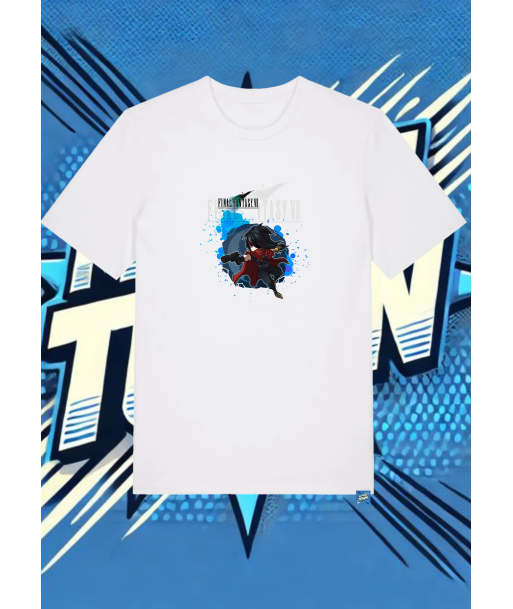 Camiseta Blanca Vincent Valentine Final Fantasy Viifrontal1 | camiseta