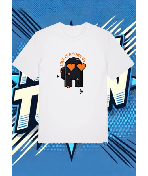 Camiseta Blanca Among Us Impostor | camiseta anime