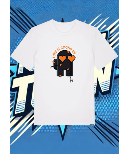 Camiseta Blanca Among Us Impostor | camiseta anime