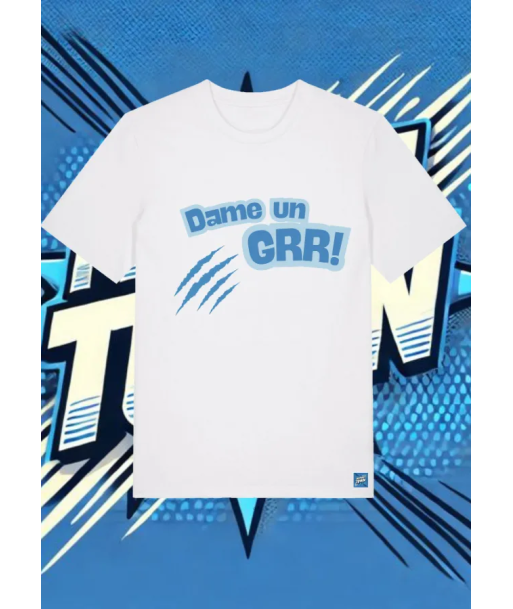 Camiseta Blanca Dame Un Grrr | camiseta anime