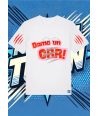 Camiseta Blanca Dame Un Grrr Arañazo Rojo | camiseta anime
