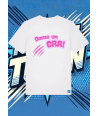 Camiseta Blanca Dame Un Grrr Rosa | camiseta anime