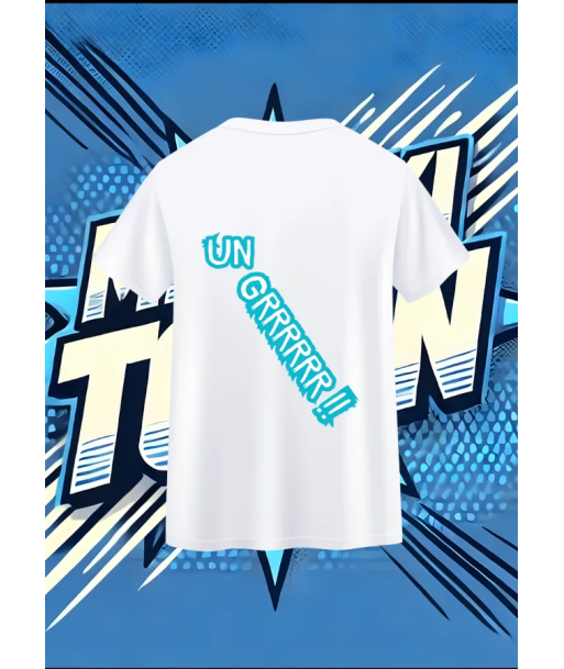 Camiseta Blanca Dame Un Que Dame Un Grrrr Parte Trasera | camiseta ani