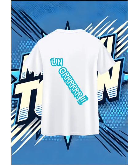 Camiseta Blanca Dame Un Que Dame Un Grrrr Parte Trasera | camiseta ani