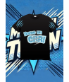 Camiseta Negra Dame Un Grrr Arañazo Azul | camiseta anime