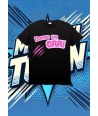 Camiseta Negra Dame Un Grrr Rosa | camiseta anime