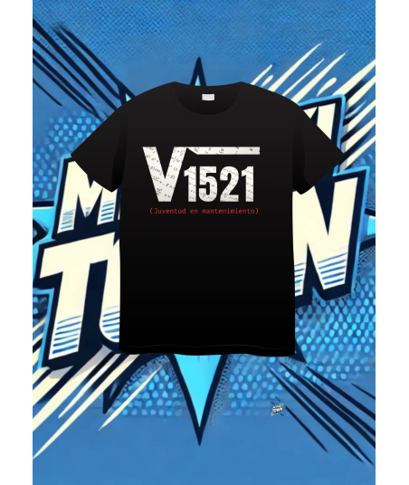 Camiseta Negra La Raiz Cuadrada De Los39años1 | camiseta anime