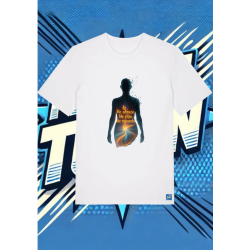 Camiseta Blanca Me Abrazo Me Elijo Me Expando Mujer | camiseta anime