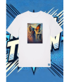 Camiseta Blanca Mujer Espejo | camiseta anime