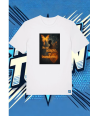 Camiseta Blanca No Me Adapto Me Transformo Corazon | camiseta anime