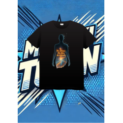 Camiseta Negra Me Abrazo Me Elijo Me Expando Mujer | camiseta anime