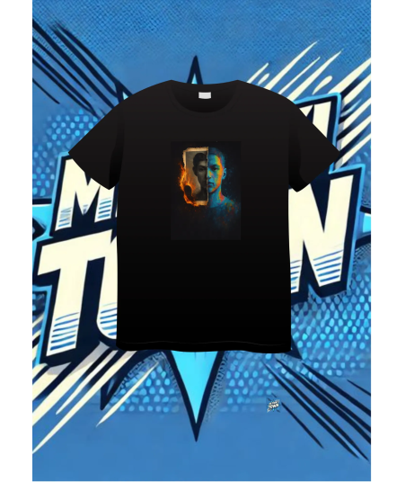 Camiseta Negra Tu Reflejo | camiseta anime