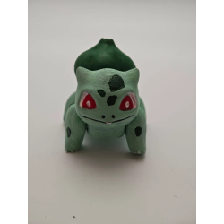 Figura Bulbasaur Pokémon Impresa en 3D y Pintada a Mano