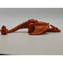 Figura Charizard Articulada Pokémon - Impresa 3D Pintada a Mano