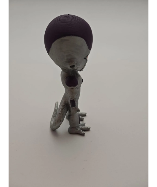 Figura Freezer Dragon Ball Cabezón - Impresa 3D Pintada a Mano