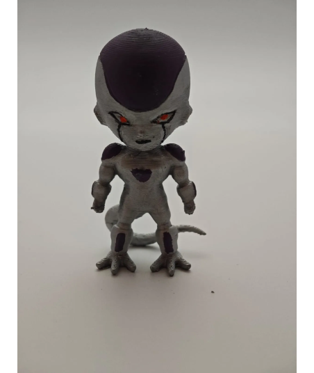 Figura Freezer Dragon Ball Cabezón - Impresa 3D Pintada a Mano