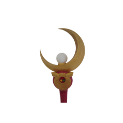 Varita Sailor Moon impresa en 3D | Coleccionable pintado a mano