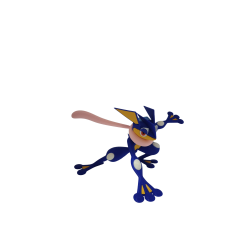 Figura Greninja Pokémon Impresa en 3D - Material PLA