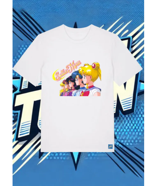 Camiseta Blanca Sailor Moon | camiseta anime