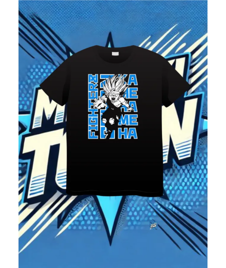 Camiseta Negra Gohan Super Saiyan | camiseta anime