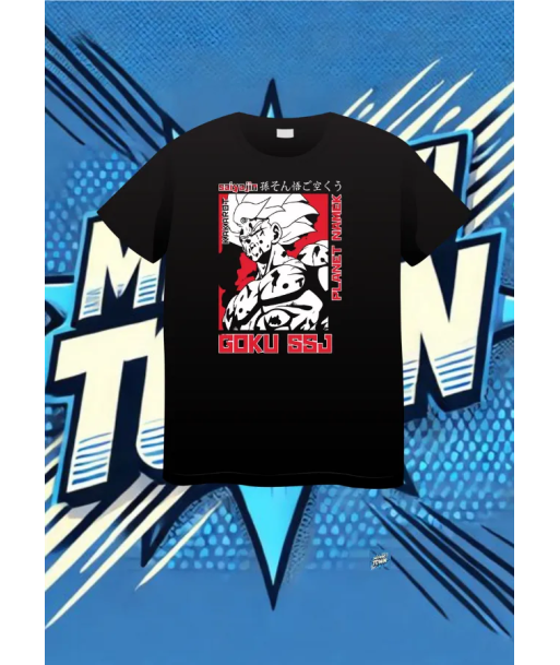 Camiseta Negra Goku Namek | camiseta anime