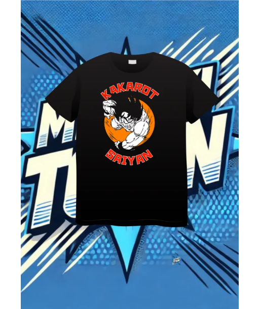 Camiseta Negra Kakarot Saiyan | camiseta anime