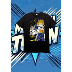 Camiseta Negra Vegeta Big Ban | camiseta anime