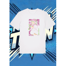 Camiseta Blanca Demon Slayer Mitsuki | camiseta anime