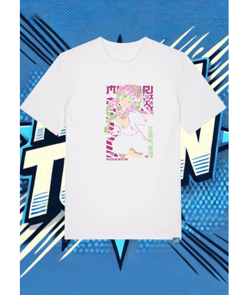 Camiseta Blanca Demon Slayer Mitsuki | camiseta anime