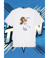 Camiseta Blanca Evangelion Asuka | camiseta anime