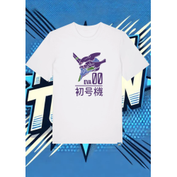 Camiseta Blanca Evangelion EVA | camiseta anime