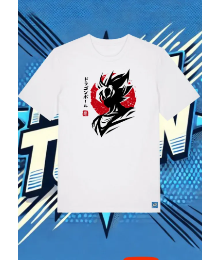 Camiseta Blanca Goku | camiseta anime
