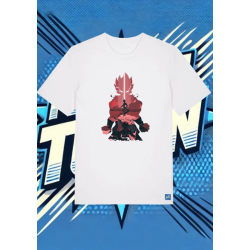 Camiseta Blanca Goku Freezer | camiseta anime