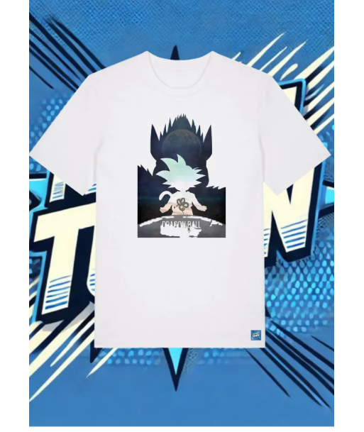 Camiseta Blanca Goku Ozaru | camiseta anime