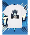 Camiseta Blanca Goku Ozaru | camiseta anime