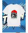 Camiseta Blanca Guerreros Z | camiseta anime