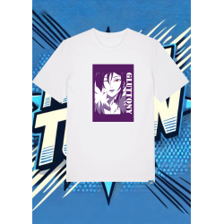 Camiseta Blanca Los Siete Pecados Capitales Merli | camiseta anime