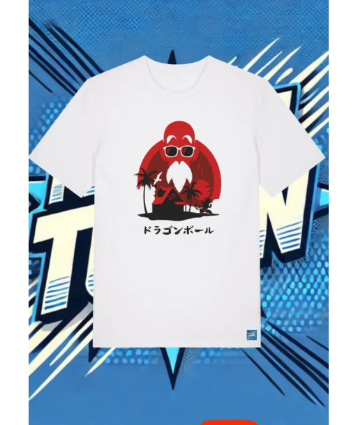 Camiseta Blanca Mutenroshi | camiseta anime