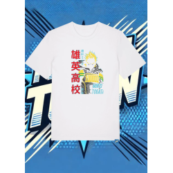 Camiseta Blanca My Hero Academia Mirio | camiseta anime