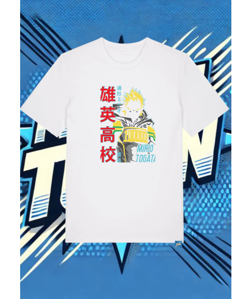Camiseta Blanca My Hero Academia Mirio | camiseta anime
