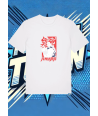 Camiseta Blanca Street Figther Akuma | camiseta anime