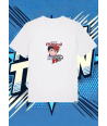 Camiseta Blanca Street Racing Max Speed | camiseta anime