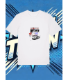 Camiseta Blanca Street Racing Subaru Wrx Sti | camiseta anime